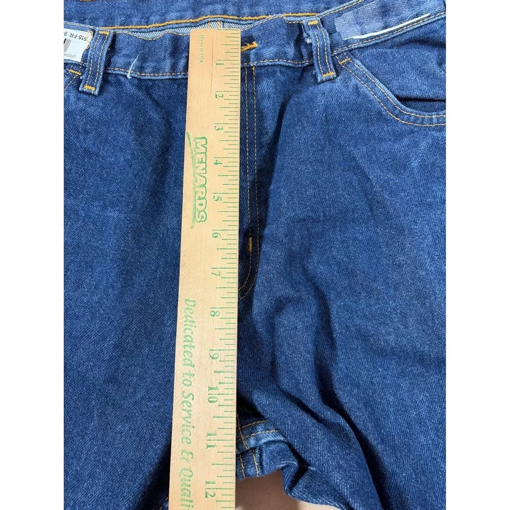 Aramark Westex Indura FR Flame Resistant Jeans Blue Denim 34x30 CAT 2 ATPV 22 #3
